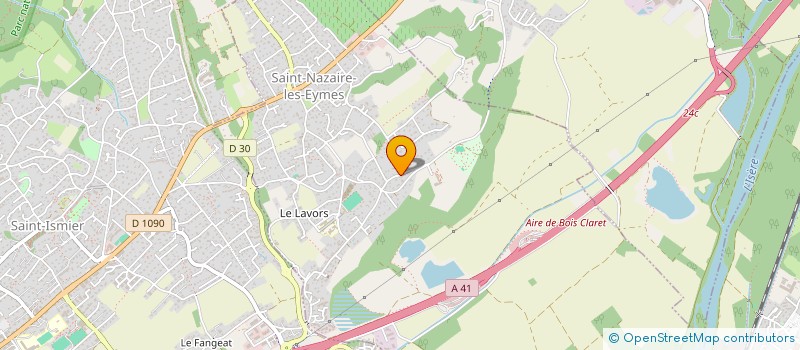 localisation de l'entreprise MADAME IRIS KERMABON  SAINT-NAZAIRE-LES-EYMES