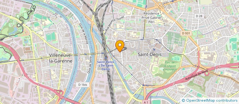 localisation de l'entreprise MADAME IRIS KOOYMAN  SAINT-DENIS