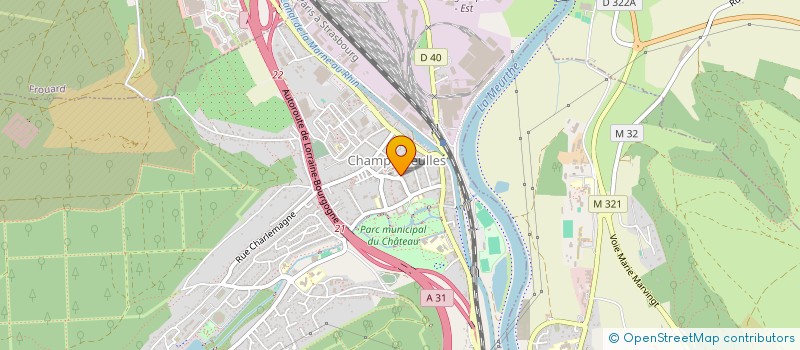 localisation de l'entreprise MADAME IRIS LAVAL  CHAMPIGNEULLES