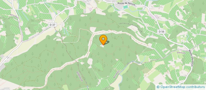 localisation de l'entreprise MADAME IRIS LEVRERE  ANSOUIS