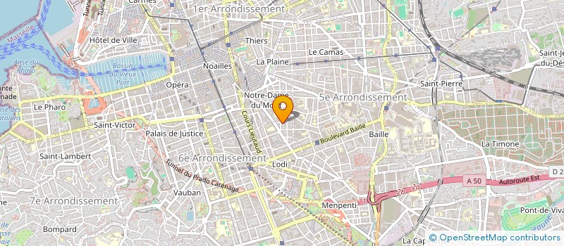 localisation de l'entreprise MADAME IRIS LIBERTY  MARSEILLE
