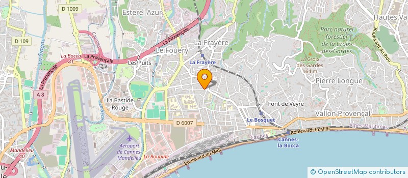 localisation de l'entreprise MADAME IRIS RAMAZZOTTI à CANNES