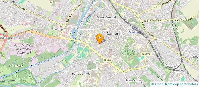localisation de l'entreprise MADAME IRIS ROUCHE à CAMBRAI