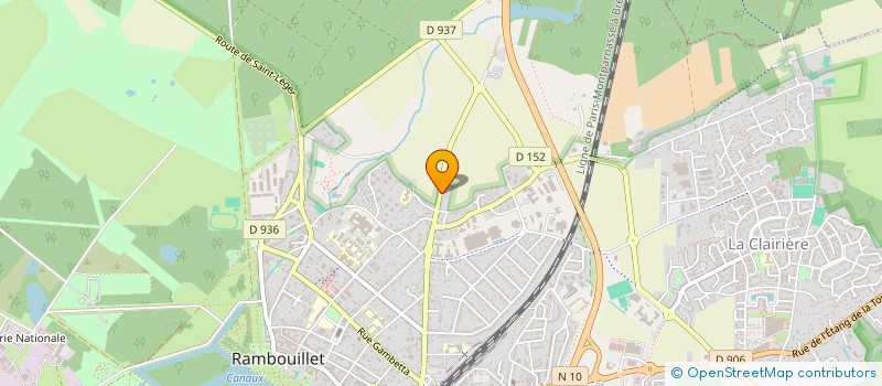 localisation de l'entreprise MADAME IRIS ROUSSELIERE  RAMBOUILLET