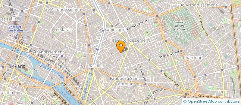 localisation de l'entreprise MADAME IRIS SCHILLER  PARIS