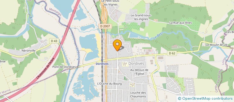 localisation de l'entreprise MADAME IRIS STYBEL  DORDIVES