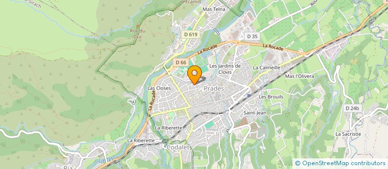 localisation de l'entreprise MADAME IRIS TEJADA  PRADES