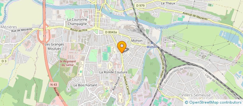 localisation de l'entreprise MADAME IRLANDAISE BADEKARAS  CHARLEVILLE-MEZIERES