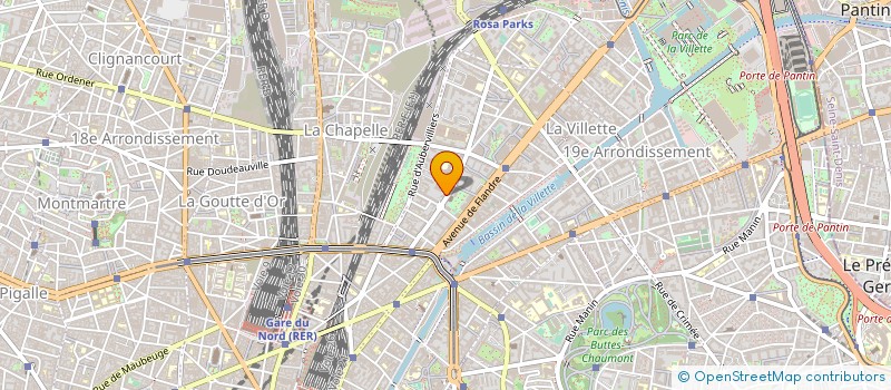 localisation de l'entreprise MADAME IRMA ABDALLAH  PARIS