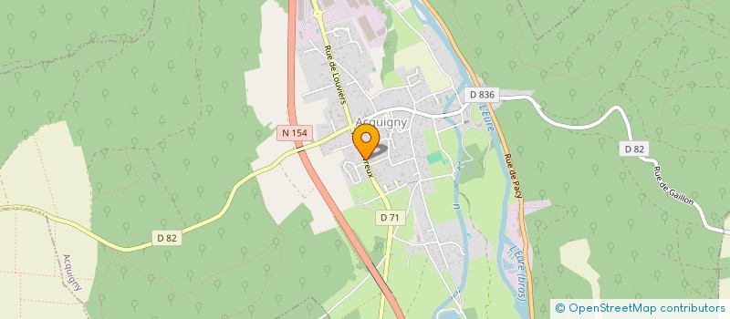 localisation de l'entreprise MADAME IRMA BOUTEILLON  ACQUIGNY