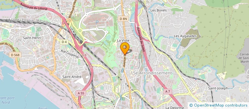 localisation de l'entreprise MADAME IRMA CASSARD à MARSEILLE