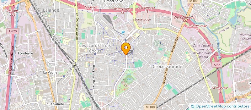 localisation de l'entreprise MADAME IRMA GOMES DANEL à TOULOUSE