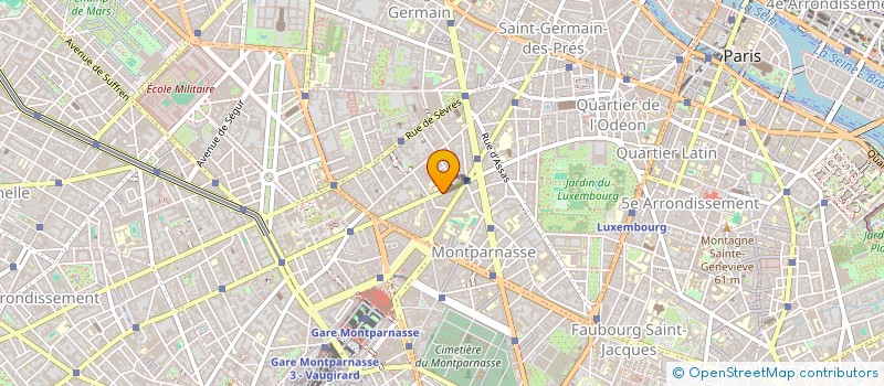 localisation de l'entreprise MADAME IRMA GRIZOT à PARIS
