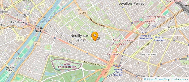 localisation de l'entreprise MADAME IRMA GUEVARA ORNELAS à NEUILLY-SUR-SEINE