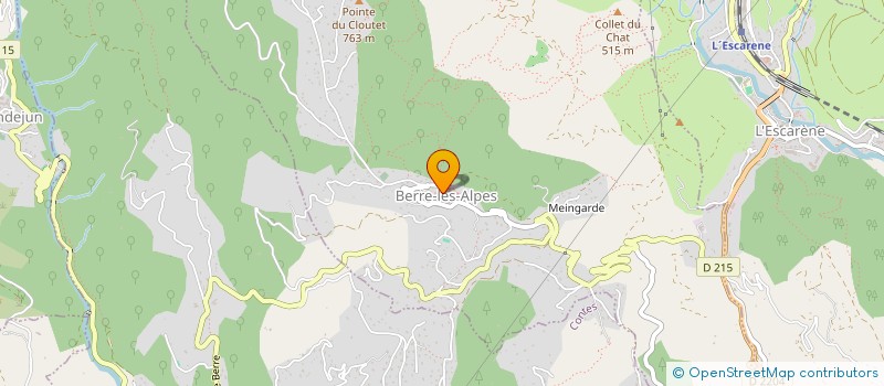 localisation de l'entreprise MADAME IRMA MILIAN  BERRE-LES-ALPES