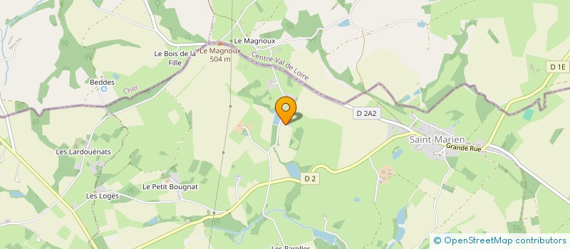 localisation de l'entreprise MADAME IRMA PORS  SAINT-MARIEN
