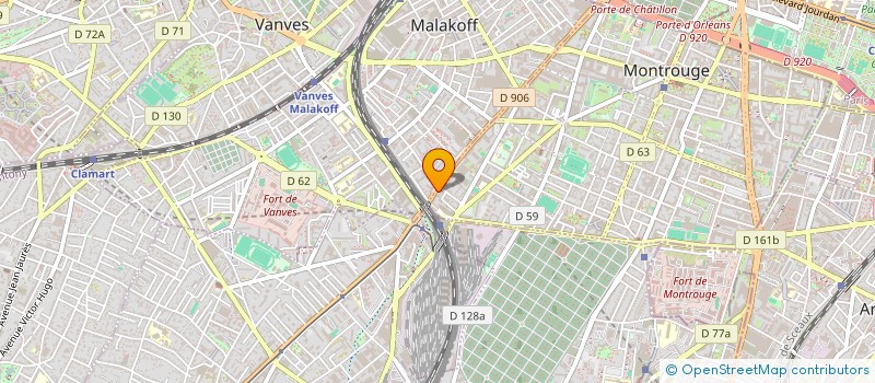 localisation de l'entreprise MADAME IRMA PTSKIALADZE à MONTROUGE