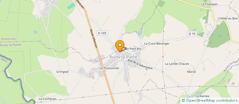 localisation de l'entreprise MADAME IRMA RIZAUCOURT  AUCEY-LA-PLAINE