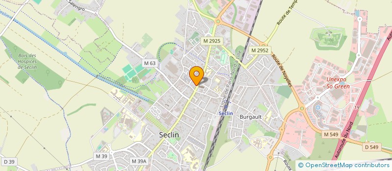 localisation de l'entreprise MADAME IRMA ROSEREAU  SECLIN