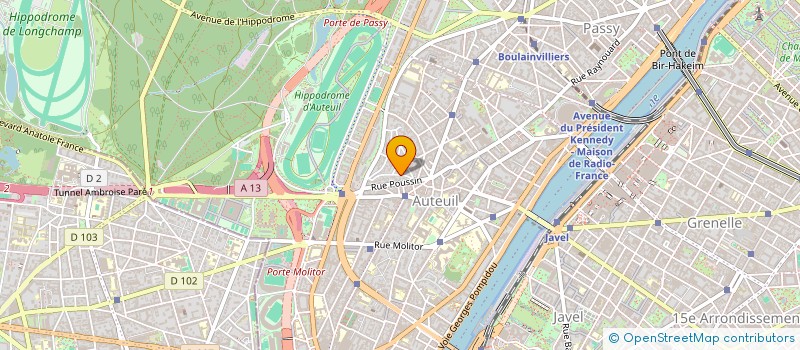 localisation de l'entreprise MADAME IRMA SALOMON  PARIS