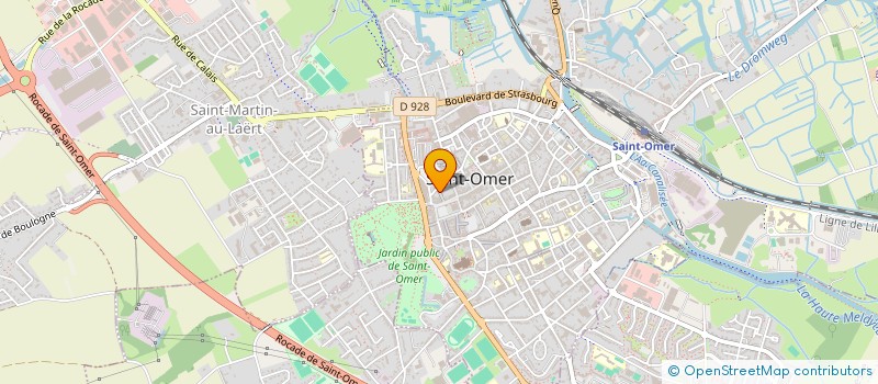 localisation de l'entreprise MADAME IRMA VALDES SENTIES  SAINT OMER