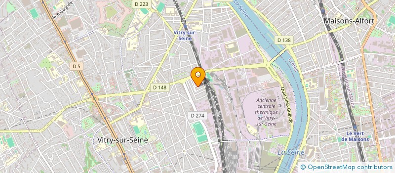 localisation de l'entreprise MADAME IROMA MADDUMA PATABENDIGE  VITRY-SUR-SEINE
