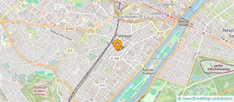 localisation de l'entreprise MADAME IRYNA BEZPALIUK à PUTEAUX