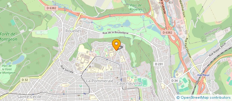 localisation de l'entreprise MADAME IRYNA IVLEVA à LE HAVRE