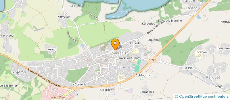 localisation de l'entreprise MADAME IRYNA KOKH  SARZEAU