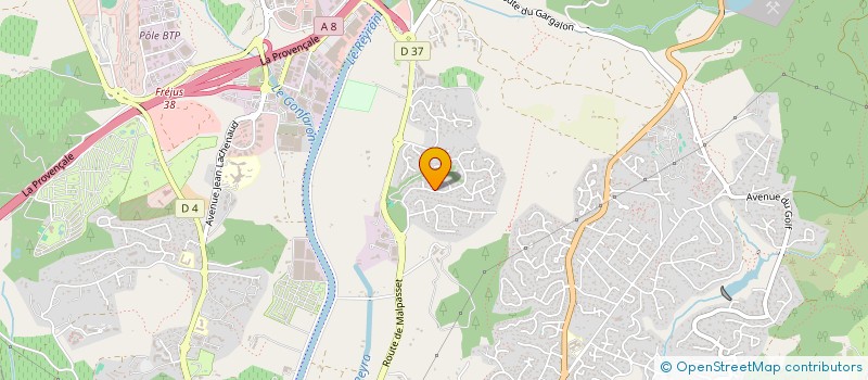localisation de l'entreprise MADAME IRYNA KOSTENKO à FREJUS