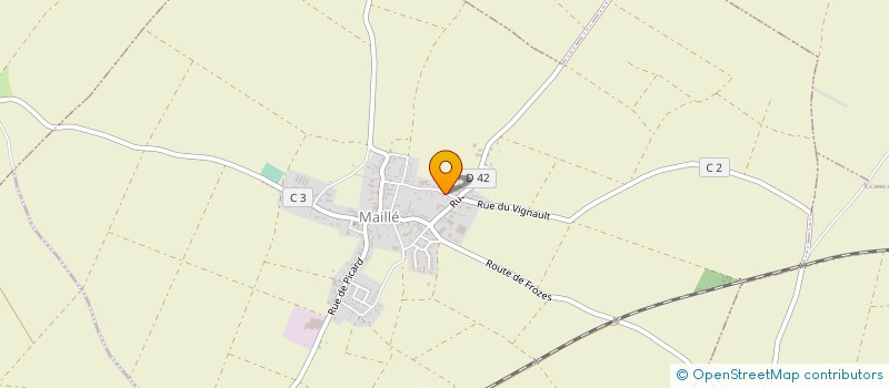 localisation de l'entreprise MADAME IRYNA LIAPISSA  MAILLE