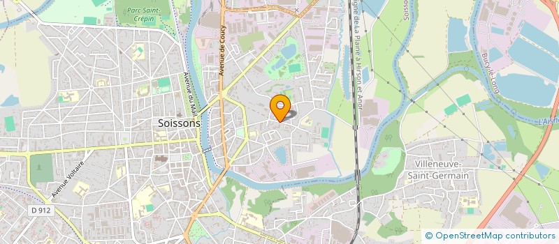 localisation de l'entreprise MADAME IRYNA MISHCHENKO à SOISSONS