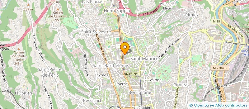 localisation de l'entreprise MADAME IRYNA NOVYKOVA  NICE