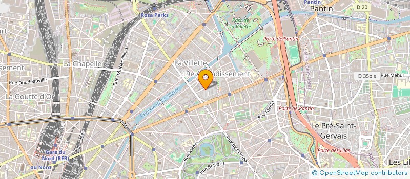 localisation de l'entreprise MADAME IRYNA PIETKOVA  PARIS