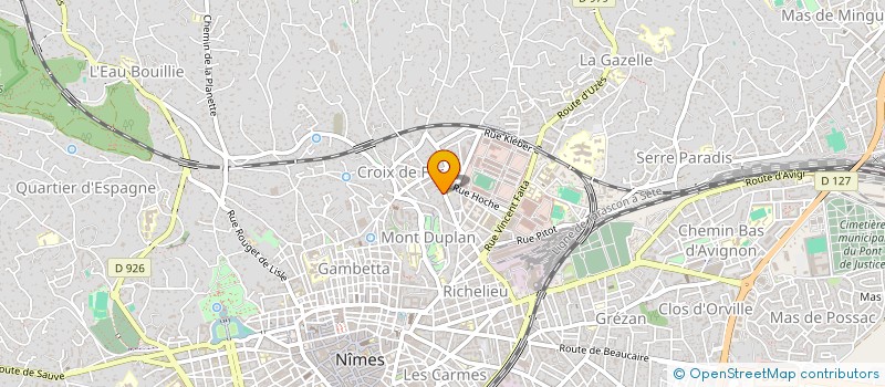 localisation de l'entreprise MADAME IRYNA SALABAI  NIMES