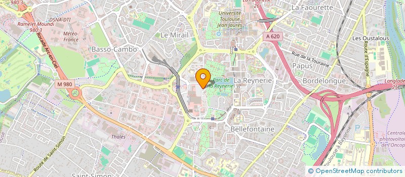 localisation de l'entreprise MADAME IRYNA SAVTCHENKO à TOULOUSE