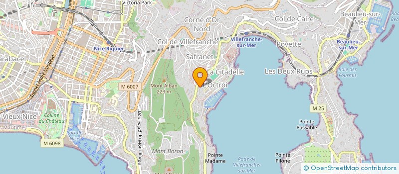 localisation de l'entreprise MADAME IRYNA SKORYNA à VILLEFRANCHE-SUR-MER
