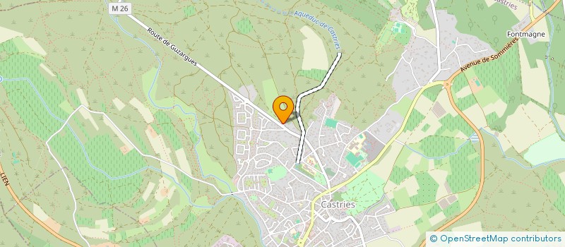 localisation de l'entreprise MADAME IRYNA VAKULENKO  CASTRIES