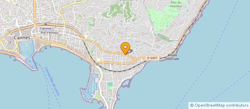 localisation de l'entreprise MADAME IRYNA VODIANYK à CANNES