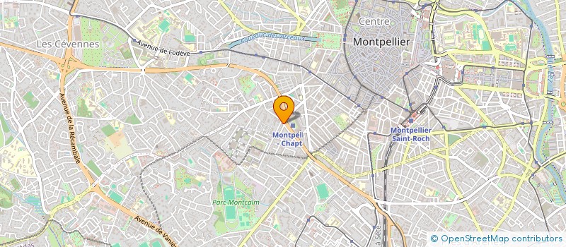 localisation de l'entreprise MADAME IRYNA YEFIMENKA à MONTPELLIER