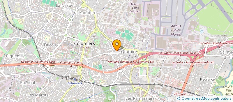 localisation de l'entreprise MADAME ISA GOMES DUARTE  COLOMIERS