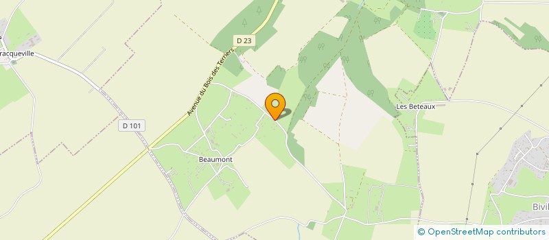 localisation de l'entreprise MADAME ISA-LINE VAUCLIN  BEAUVAL-EN-CAUX