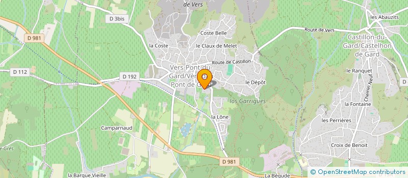 localisation de l'entreprise MADAME ISA ODENHARDT  SAINT-ROMAN-DE-CODIERES