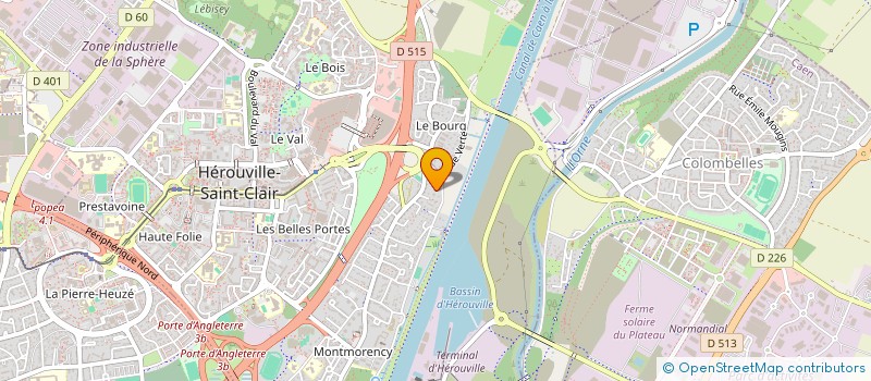 localisation de l'entreprise MADAME ISA PERONNE à HEROUVILLE-SAINT-CLAIR