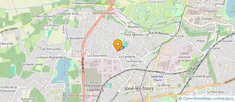 localisation de l'entreprise MADAME ISA SILVA PEREIRA DE SOUSA ALMEIDA à JOUE-LES-TOURS