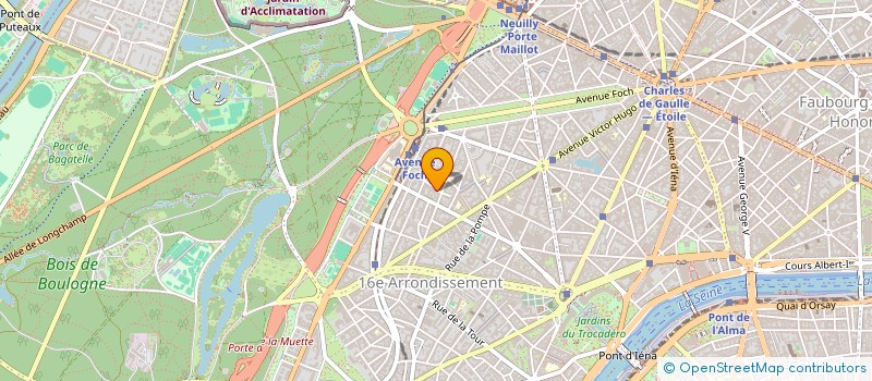 localisation de l'entreprise MADAME ISABEAU DE VAUREIX  PARIS