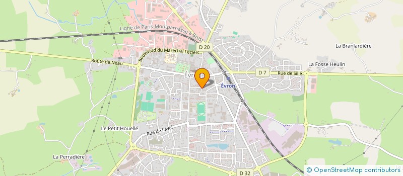 localisation de l'entreprise MADAME ISABEL ALVES NABEIRO  EVRON