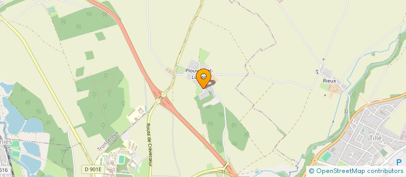 localisation de l'entreprise MADAME ISABEL ASUNSOLO JAUSSAUD  BEAUVAIS