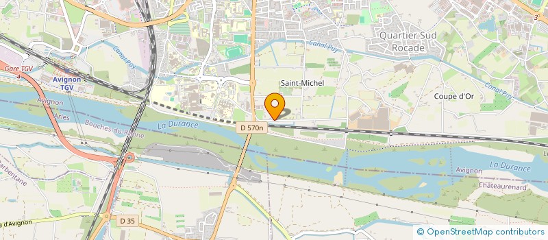 localisation de l'entreprise MADAME ISABEL BAUTISTA SANCHEZ  AVIGNON