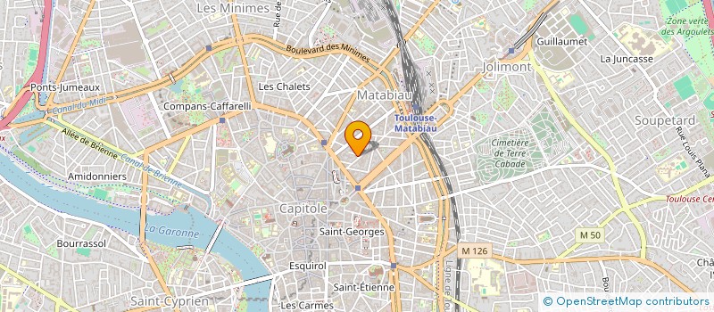 localisation de l'entreprise MADAME ISABEL BIBRIESCA MEJIA à TOULOUSE